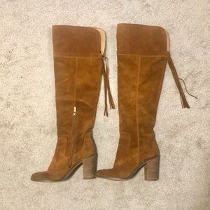 Franco sarto over the knee suede boots